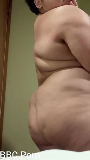 Nude Tease Fingering My Pussy Squeezing My Big Boobs