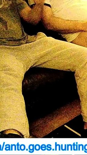 Thrilling moment from "Second Cam Footage - Straight Best Friend Seduced"