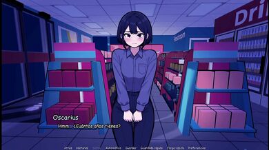 conociendo a mi nuevo veciono femboy (parece que le gusto)