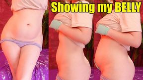 Showing my belly! (4K)