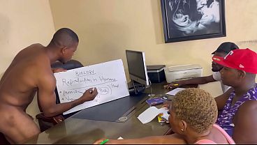 A BIOLOGY CLASS THAT ENDED IN HARDCORE SEX