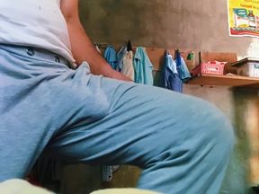 Handjob old man mastrubation