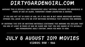 Dirtygardengirl fisting prolapse giant toys extreme - july &amp_ august 2019