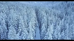 Holy Santa's cock POV sex leads to a dirty creampie