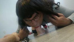 Sissy Slut Deepthroat Training