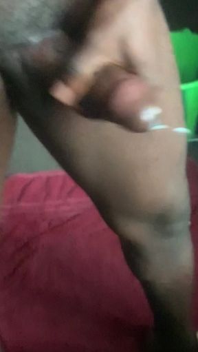 Huge cock pouring massive load