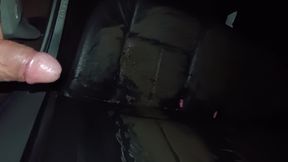 little piss on muddy bacseats in my car