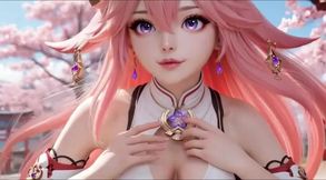 Yae Miko Nude Tease Compilation From Sexy Underwear to Big Breast Exposure Genshin Impact Hentai