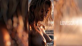 Hot Blonde Fucks Stranger on Beach