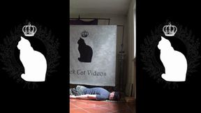 backmassage with sneakers by Alice (fullbody view)