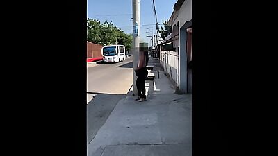 Mexican MILF with Huge Butt Agrees to Have Anal Sex with a Stranger in Exchange for $25