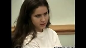 16 midget , dwarf retro sex