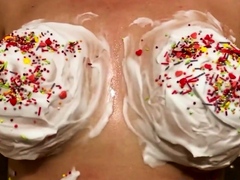 Big Tits German MILF's Easter Treat