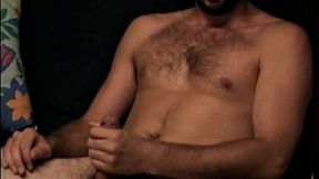 Straight Boy Jeff Strokes His Cock