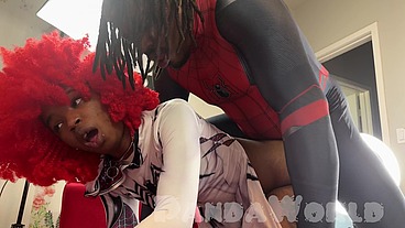 Enter The Spiderverse's Holes Ebony Spider Sluts