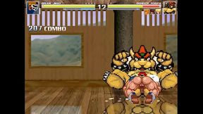 MUGEN Brian vs Bowser/Trunks Briefs/Sol/The thing