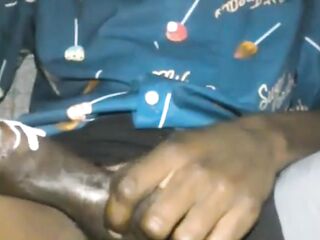 CALMING MY JOCK DOWN BY JERKING OFF IT HARD