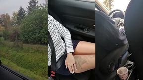 je me doigte dans la voiture