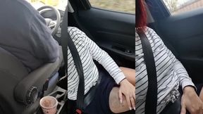 je me doigte dans la voiture