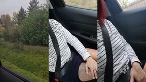 je me doigte dans la voiture