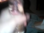 See through stroker fun!