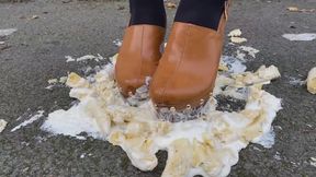 Bananes à la Chantilly !