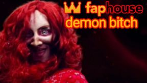 Sexy horny demon bitch