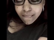 BBW cums for daddy..