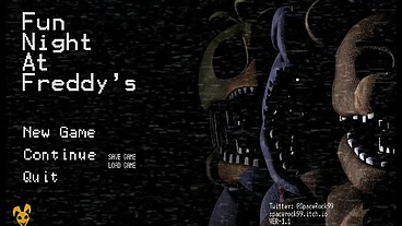 Fun Night At Freddy's [ FNAF Parody Hentai Game PornPlay ] Ep.3 muscular security guard pegged by a spooky monster animatronic