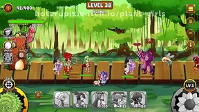 Floral Warriors Clash With Carnal Creatures in Steamy Hentai Quest