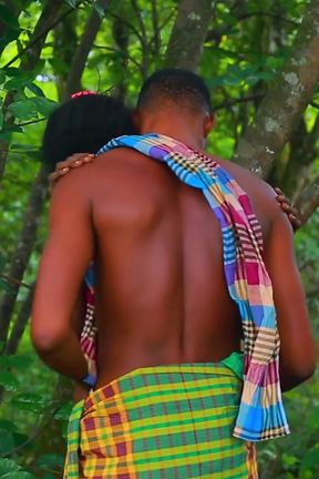 Outdoor sex with my village princess