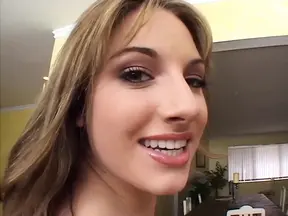 Babe Takes on Two Huge Dicks