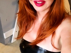 Hot redhead babe jayden cole outdoor masturbation