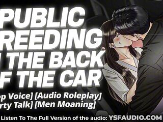 CUTE DATE AT THE DRIVE IN THEATER ENDS IN CREAMPIE - HUNK GROANING AUDIO