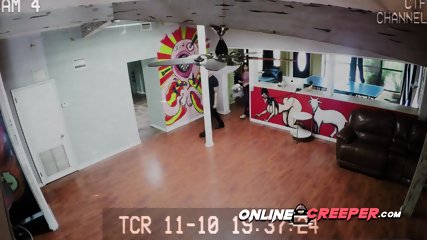 Creepy guy ties up and bangs naughty cleaning chick rough