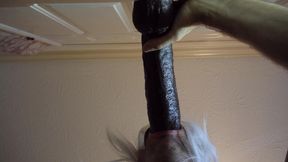 Jon Scarecrow Naked Taking BBC Giant Dildo in the Ass