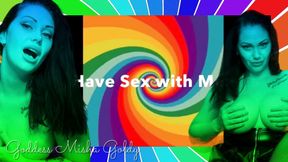 Say it: I will have sex just with a man! No pussy anymore!