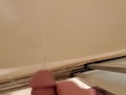 Curiuskinkycouple- Cain Peeing in the Tub. I was Drinking