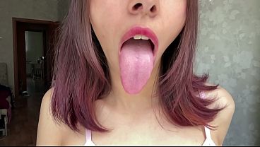 Petite horny catgirl teasing