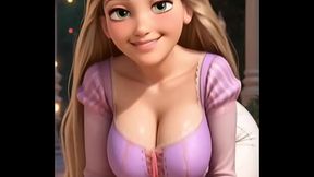 Rapunzel extremamente gostosa