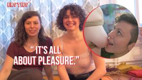Hairy Amateur Lesbians Bound in Rope for Kinky Sex