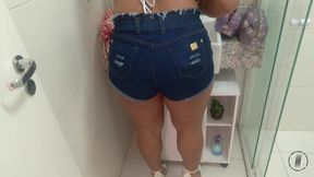 rebecca santos em bastidores do tigrao 7