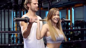 ”Boxing with big natural tits Ukrainian MILF Josephine Jackson”