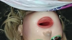 Fucking and Cumming on My Doll Vanessa