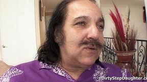 Lucky Man Ron Jeremy Gets Blowjob from Hot Teen Lynn Love