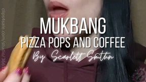 Mukbang Pizza Pops And Coffee