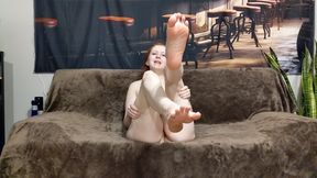 Giving You a Footjob with My Sweaty Feet