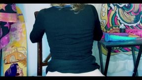 Office Anal Slut Wide Angle