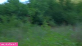 Jeny Smith's Thrilling Challenge: Tied Up with a Timer in a Public Adventure!