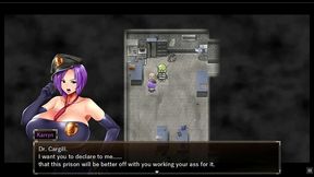 karryn s prison [pornplay hentai game] ep.13 a good prison monster and bbc blowbang